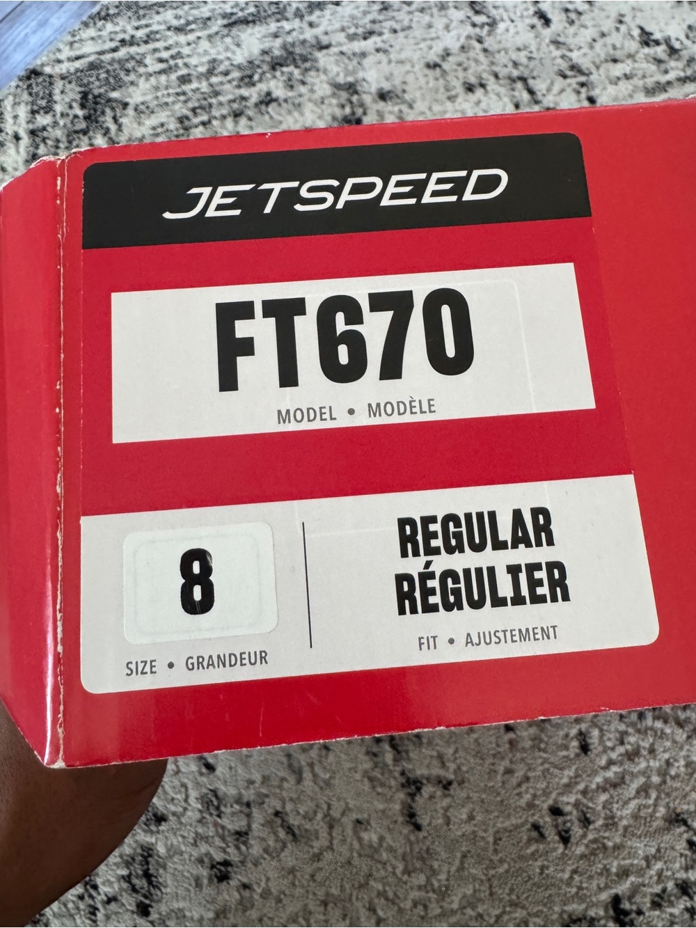 CCM JetSpeed FT670 Hockey Skates - Size 8 Regular - Picture 6 of 12